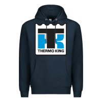 Navy thermo king Premium Hoodie - linhVisuals
