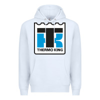 White thermo king Premium Hoodie - linhVisuals