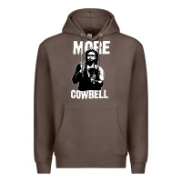 Coffee more cowbell Premium Hoodie - linhVisuals
