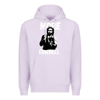 Lilac more cowbell Premium Hoodie - linhVisuals