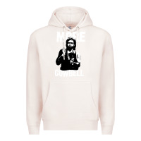 Pale Pink more cowbell Premium Hoodie - linhVisuals