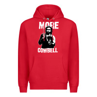 Red more cowbell Premium Hoodie - linhVisuals