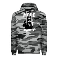 Slate Camo more cowbell Premium Hoodie - linhVisuals