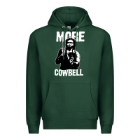 Sports Green more cowbell Premium Hoodie - linhVisuals