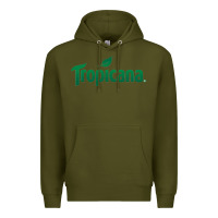 Army Green tropicana Premium Hoodie - linhVisuals
