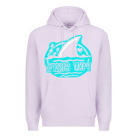Lilac fins up ocean Premium Hoodie - linhVisuals