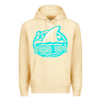 Pina Colada fins up ocean Premium Hoodie - linhVisuals