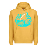Mustard fins up ocean Premium Hoodie - linhVisuals