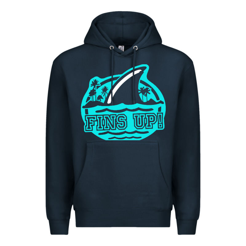 Fins Up Ocean Premium Hoodie by linhVisuals | Teevron