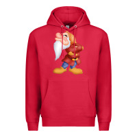 Cardinal grumpy dopey dwarf Premium Hoodie - linhVisuals