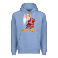 Colony Blue grumpy dopey dwarf Premium Hoodie - linhVisuals