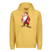 Antique Gold grumpy dopey dwarf Premium Hoodie - linhVisuals