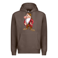Coffee grumpy dopey dwarf Premium Hoodie - linhVisuals