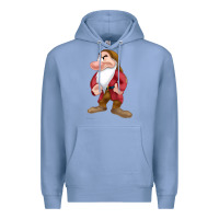 Colony Blue grumpy dopey dwarf Premium Hoodie - linhVisuals