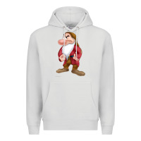 Dove Grey grumpy dopey dwarf Premium Hoodie - linhVisuals