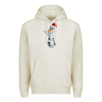 Oatmeal Heather olaf Premium Hoodie - linhVisuals