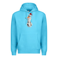 Ocean Blue olaf Premium Hoodie - linhVisuals