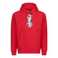 Red olaf Premium Hoodie - linhVisuals
