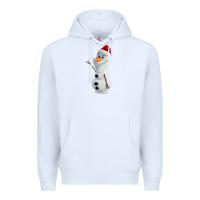White olaf Premium Hoodie - linhVisuals