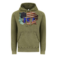 Vintage Olive usa  statue of liberty Vintage Hoodie - BarkalooDesign