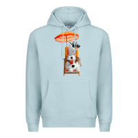 Blue Mist olaf Premium Hoodie - linhVisuals