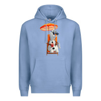 Colony Blue olaf Premium Hoodie - linhVisuals