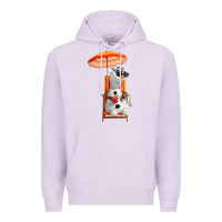 Lilac olaf Premium Hoodie - linhVisuals