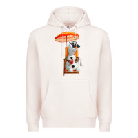 Pale Pink olaf Premium Hoodie - linhVisuals