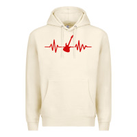 Tofu heartbeat electric guitar Premium Hoodie - linhVisuals