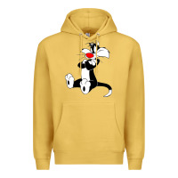 Antique Gold sylvester cat Premium Hoodie - linhVisuals