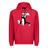 Cardinal sylvester cat Premium Hoodie - linhVisuals