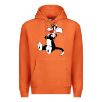 Carrot sylvester cat Premium Hoodie - linhVisuals