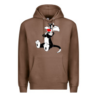 Chestnut sylvester cat Premium Hoodie - linhVisuals