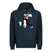 Navy sylvester cat Premium Hoodie - linhVisuals
