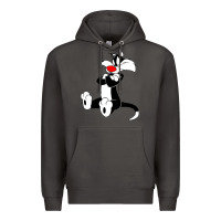 Smoke sylvester cat Premium Hoodie - linhVisuals