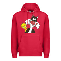 Cardinal tweety and sylvester Premium Hoodie - linhVisuals
