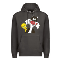 Smoke tweety and sylvester Premium Hoodie - linhVisuals