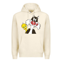 Tofu tweety and sylvester Premium Hoodie - linhVisuals