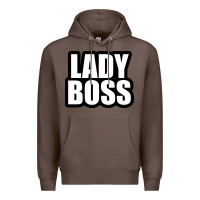 Coffee Lady boss... Premium Hoodie - linhVisuals