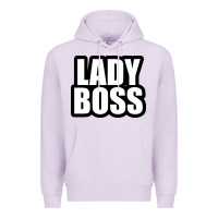 Lilac Lady boss... Premium Hoodie - linhVisuals