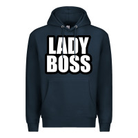 Navy Lady boss... Premium Hoodie - linhVisuals