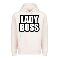 Pale Pink Lady boss... Premium Hoodie - linhVisuals