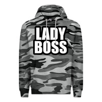 Slate Camo Lady boss... Premium Hoodie - linhVisuals