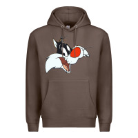 Coffee sylvester  face Premium Hoodie - linhVisuals