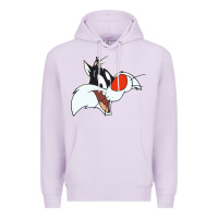 Lilac sylvester  face Premium Hoodie - linhVisuals