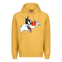 Mustard sylvester  face Premium Hoodie - linhVisuals