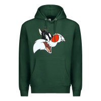 Sports Green sylvester  face Premium Hoodie - linhVisuals