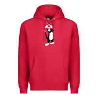 Cardinal sylvester cat Premium Hoodie - linhVisuals