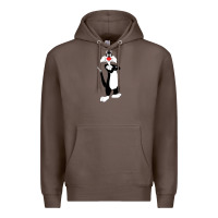 Coffee sylvester cat Premium Hoodie - linhVisuals