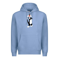 Colony Blue sylvester cat Premium Hoodie - linhVisuals